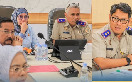 Kanwil BPN Sulteng Rakor Bahas Problematika Pembebasan Lahan Bekas Likuefaksi