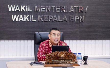 Tunjang Pengelolaan Data Pertanahan dan Tata Ruang, Wamen Ossy Paparkan Potensi Penggunaan AI