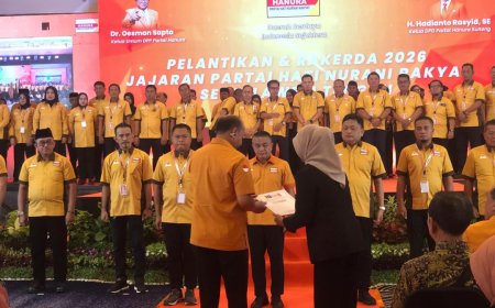 Hadianto Nahkodai Hanura Sulteng, Gaungkan Tagline "Saya Ikut"