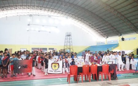 Ratusan Atlet Ramaikan Kejuaraan Taekwondo Palindo Cup Series 2 Poso