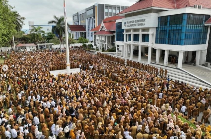 Pesan Gubernur Anwar di Hadapan Ribuan ASN: Negara Membiayai Kita Untuk Melayani Rakyat