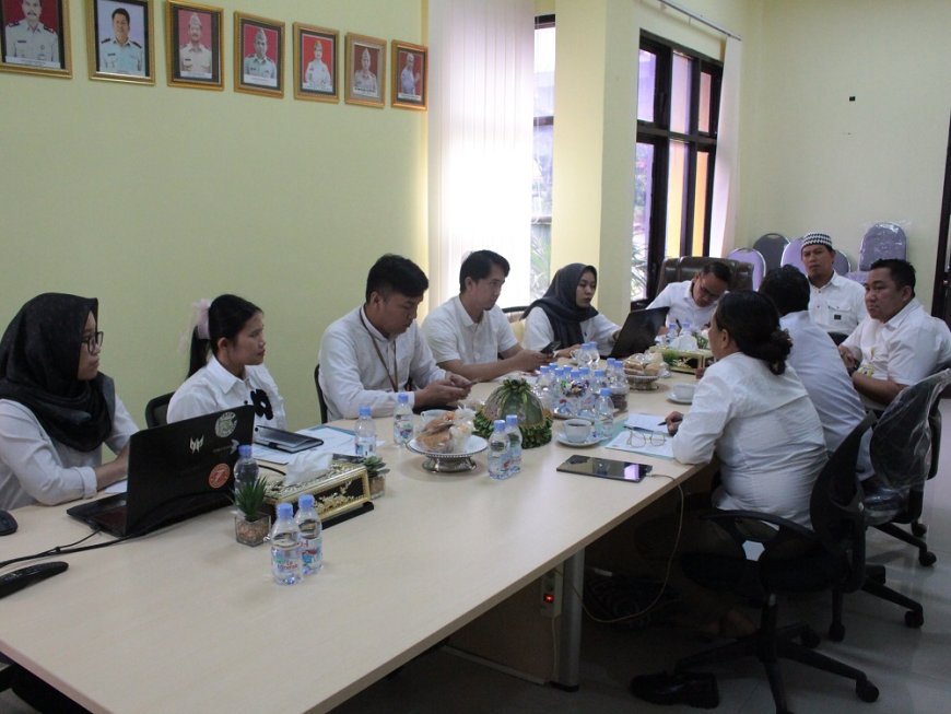 Optimalkan Penggunaan Tanah, Kantah Kota Palu Rakor Pertimbangan Teknis Pertanahan