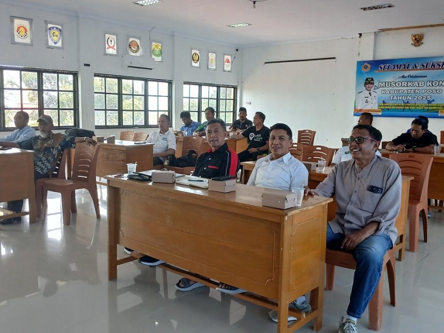 Selaraskan Program, KONI Poso akan Audiens ke Bupati Verna