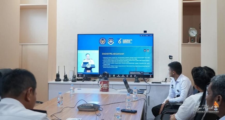 Akmal Hadiri Rakor Pimpinan Tinggi Imigrasi