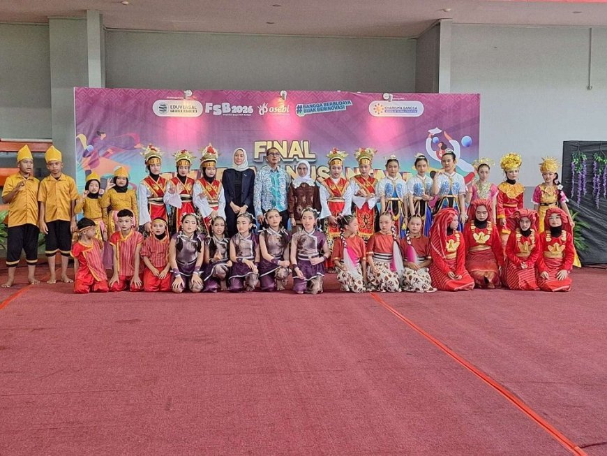 SDN 3 Marowo Juara III  Tari Kreasi FSB Nasional