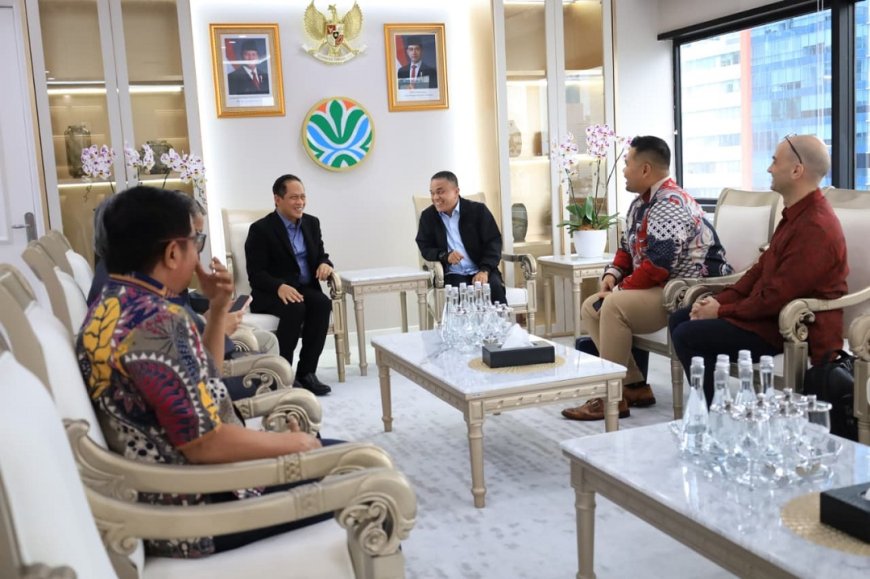 Bertemu Menteri LH BPLH Bahas Rencana Kerjasama Jepang-Pemkot Palu