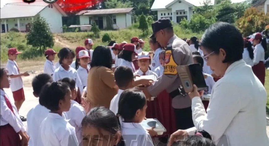 Polisi Pastikan Penyaluran MBG Berlangsung Aman dan Lancar