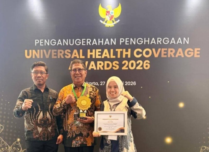 Pemkab Poso Raih UHC Award 2026, Bukti Komitmen Jamin Akses Kesehatan Masyarakat