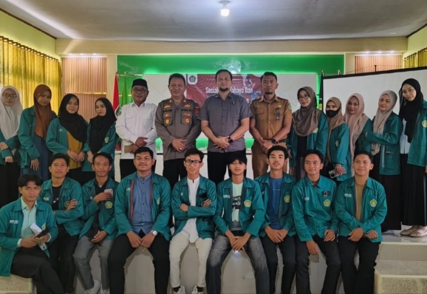 Kasat Narkoba Polres Poso Beri Penyuluhan di STAI