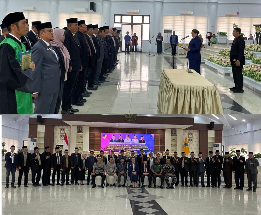 Bupati Vera Lantik Sejumlah Pejabat
