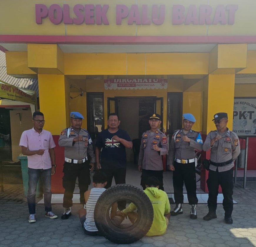 Polisi Tangkap Pencuri Ban Mobil di Bengkel