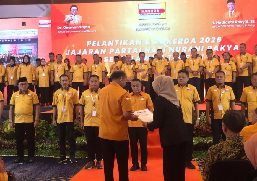 Hadianto Nahkodai Hanura Sulteng, Gaungkan Tagline "Saya Ikut"