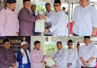 Kantor Pertanahan Kota Palu Serahkan Dua Sertipikat Wakaf dalam Momen Hangat Buka Puasa Bersama