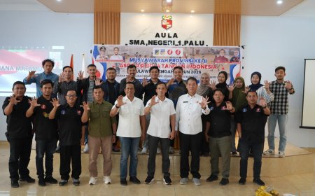 Aklamasi, Wisman Pimpin ABTI Sulteng 2026–2030