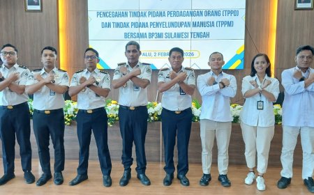 Sinergi Imigrasi Palu dan BP3MI Sulteng Perkuat Pelindungan Pekerja Migran