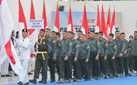 1.247 Atlet dari 11 Provinsi Meriahkan Kejuaraan Pencak Silat Militer di Palu