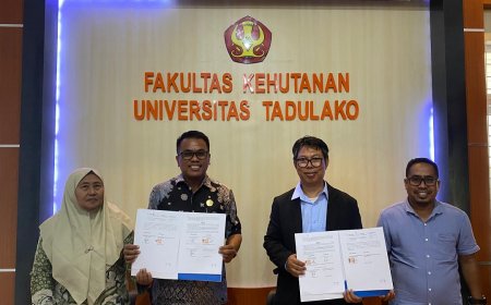 Fakultas Kehutanan Untad-ROA  Kuatkan Riset dan Aksi Lapangan