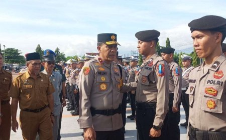 Operasi Keselamatan Tinombala 2026, Wakapolda: Tidak Ada Pungli-Pungli