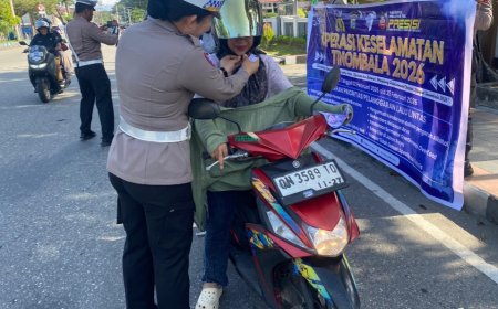 Hari Ke-2 Operasi Keselamatan Tinombala 2026, Satgas Preventif Beri Imbauan Lalu Lintas