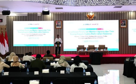 Sosialisasikan Permen ATR/Kepala BPN 1/2026, Sekjen: Terapkan secara Terstruktur dan Menyeluruh