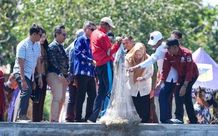 Hadiri Panen Udang Vaname, Wagub Janji akan Bantu Peroleh Modal dari Bank