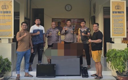 Rumah Kosong Dibobol, Dua Pelaku Dibekuk Kilat