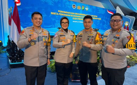 Kapolres Donggala Terima Anugerah Satyalencana Wira Karya dari Presiden Prabowo