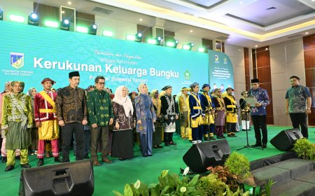 Pengukuhan KKB Sulteng, Gubernur Tekankan Semangat Tepe Asa Maroso