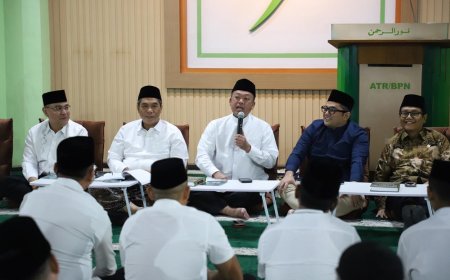 Jaga Kolaborasi dengan Mitra Kerja, Kementerian ATR/BPN Gelar Silaturahmi dan Buka Puasa Bersama