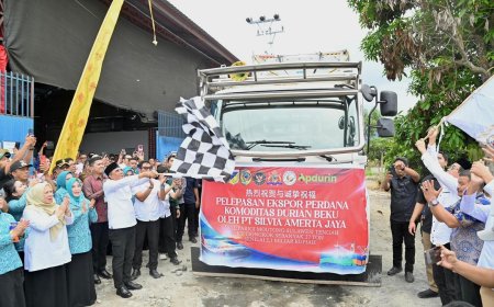 Ekspor Perdana Durian Beku, Parigi Moutong Tembus Pasar Global