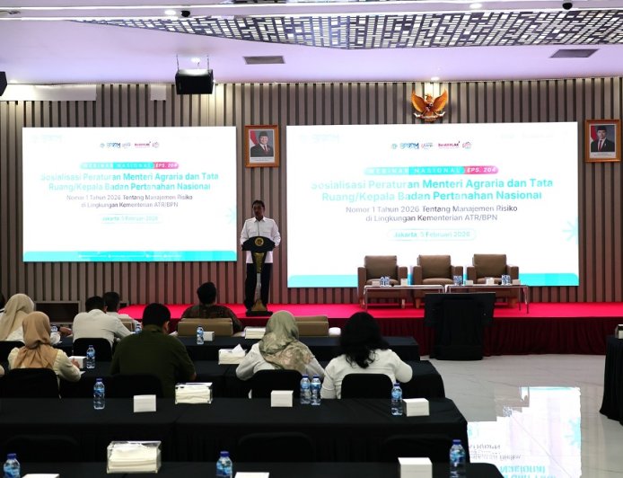 Sosialisasikan Permen ATR/Kepala BPN 1/2026, Sekjen: Terapkan secara Terstruktur dan Menyeluruh