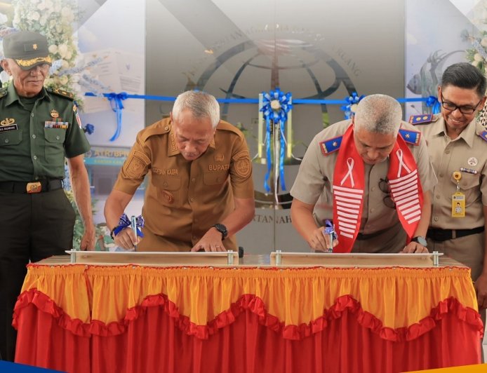 Kakanwil BPN Sulteng dan Bupati Balut Resmikan Gedung Baru Kantah  Banggai Laut, Tingkatkan Kualitas Layanan Pertanahan