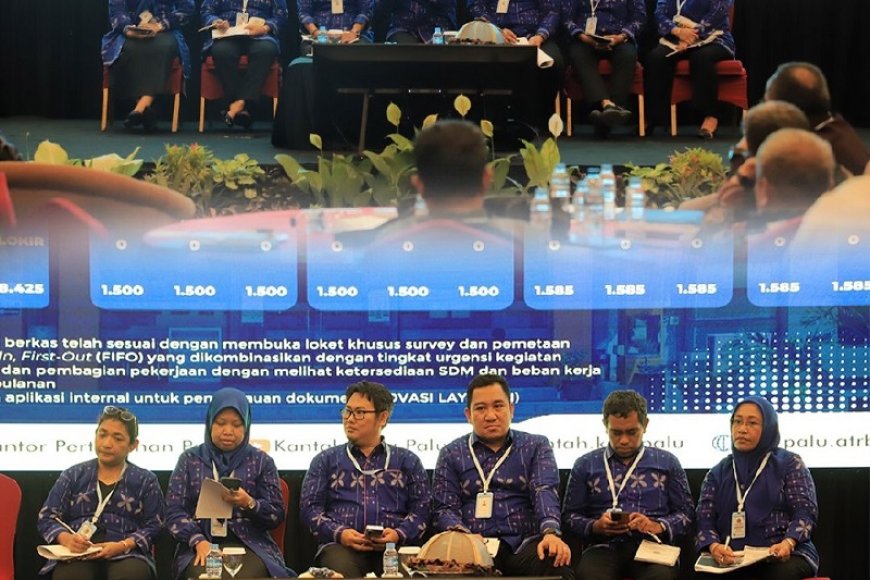 Perkuat Sinergi, Kantah Kota Palu Siap Akselerasi Kinerja Fisik dan Keuangan Tahun 2026