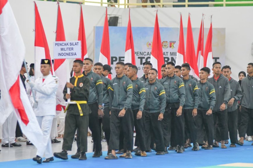 1.247 Atlet dari 11 Provinsi Meriahkan Kejuaraan Pencak Silat Militer di Palu