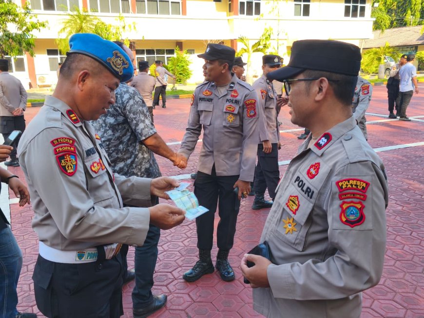 Propam Polresta Laksanakan Waskat Operasi Keselamatan Tinombala 2026