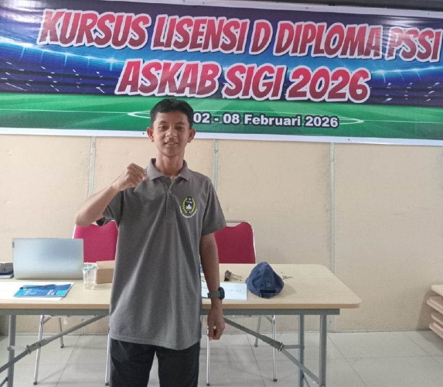 Kebanggaan Untad, Mahasiswa PJKR Jadi Peserta Kursus Pelatih Lisensi D PSSI Termuda