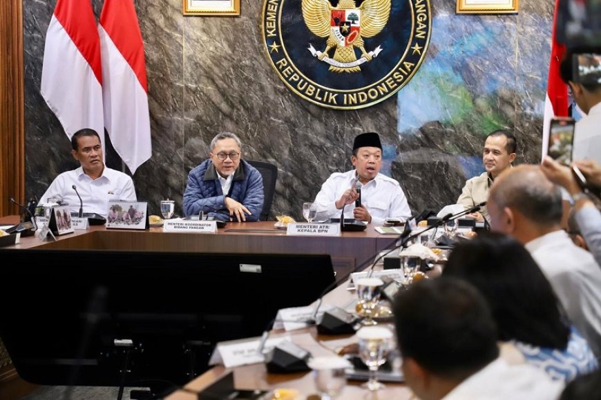 Bahas Implementasi Perpres 4/2026 tentang Pengendalian Alih Fungsi Lahan Sawah, Menteri Nusron Paparkan Roadmap Penetapan LSD di 2026