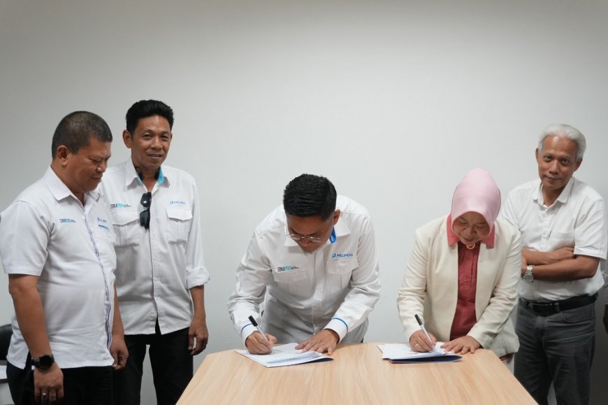 Jembatani Dunia Pendidikan, Pelindo TPK Pantoloan dan  FKM Untad Teken Memorandumm Of Agreement