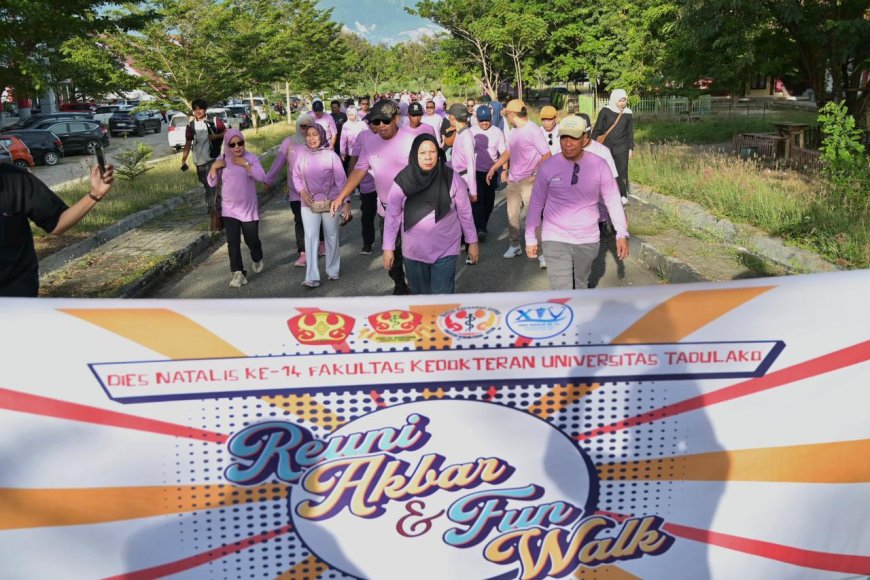 Dies Natalis ke-14 FK Untad Meriah, Wagub Apresiasi Peluncuran PPDS-1