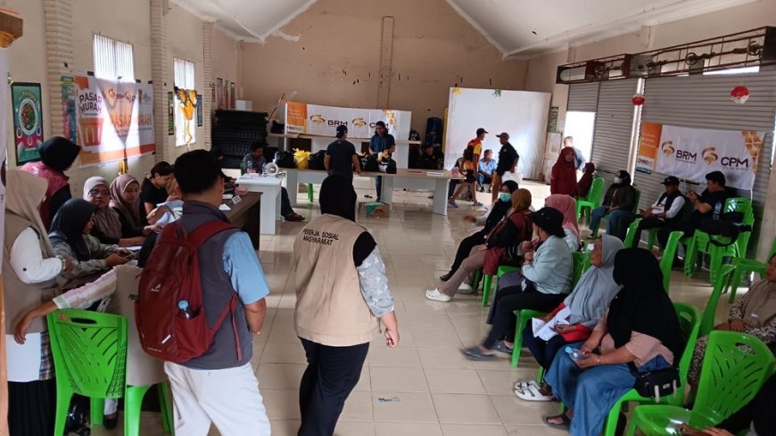 PT CPM Kerjasama dengan Pemkot Gelar Pasar Murah di Kelurahan Lasoani
