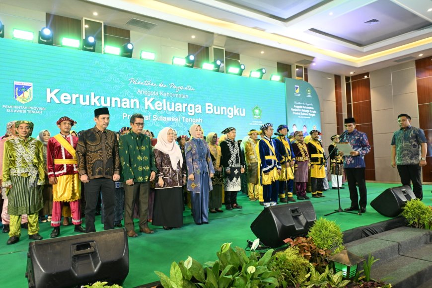 Pengukuhan KKB Sulteng, Gubernur Tekankan Semangat Tepe Asa Maroso