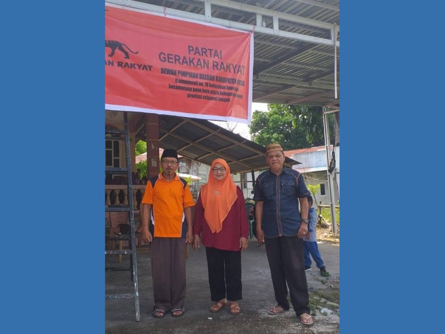 Partai Gerakan Rakyat Poso Kini Terdaftar di Kesbangpol