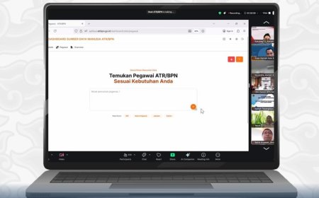 Kembangkan Aplikasi Dashboard SDM, Sekjen ATR/BPN: Proses Mutasi dan Promosi Jadi Lebih Efektif dan Efisien