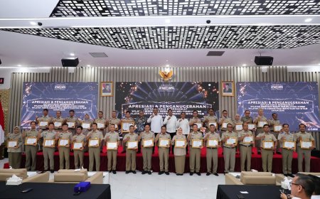 Buktikan Komitmen dalam Memperbaiki Layanan, Satker Kementerian ATR/BPN Meraih 1 Predikat WBBM dan 31 Predikat WTAB