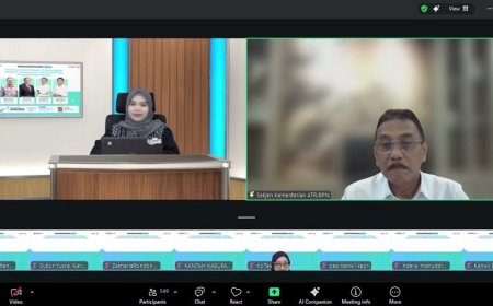 Gelar Webinar Nasional Soal Pengadaan Barang/Jasa, Sekjen ATR/BPN: Prinsip Utamanya adalah Transparansi