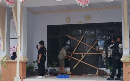 Kaper Komnas HAM Sulteng Didemo, Kantor Disegel,  Protes soal Peti tapi Punya Perendaman Emas di Poboya
