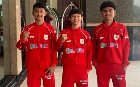 Timnas Pelajar BLiSPI Indonesia U-17 Dilepas ke Thailand, Tiga Pemain Asal Palu  Siap Tampil Maksimal