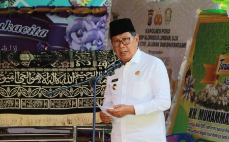 Wabup Poso: Keteladanan Beliau Tercermin Dalam Kesederhanaan Hidup 