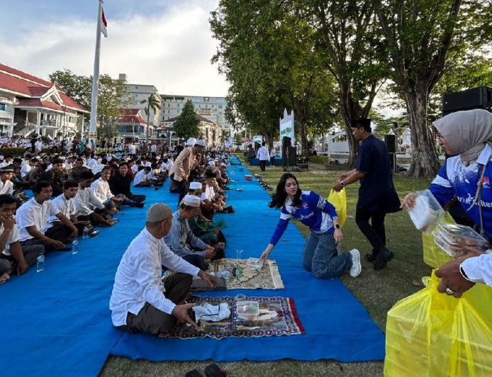 Hadir di Bukber Sulteng Nambaso, Bank Sulteng Kenalkan Berbagai Produk Layanan