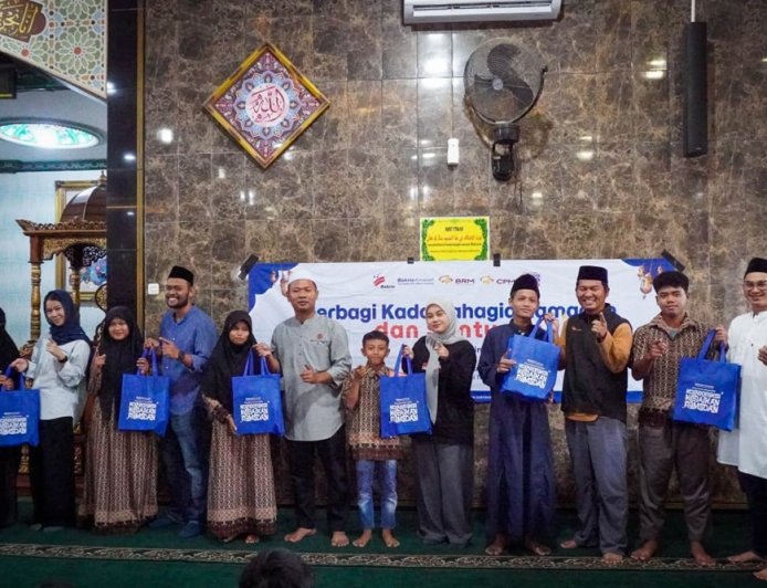 Sinergi Bakrie Amanah dan PT CPM Berbagi Kebahagiaan Ramadan Bersama Anak Yatim